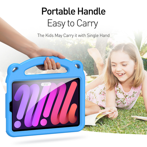 Чехол для детей на планшет iPad Mini 6 2021 и Mini 7 от от Dux Ducis, серия Panda Series Case