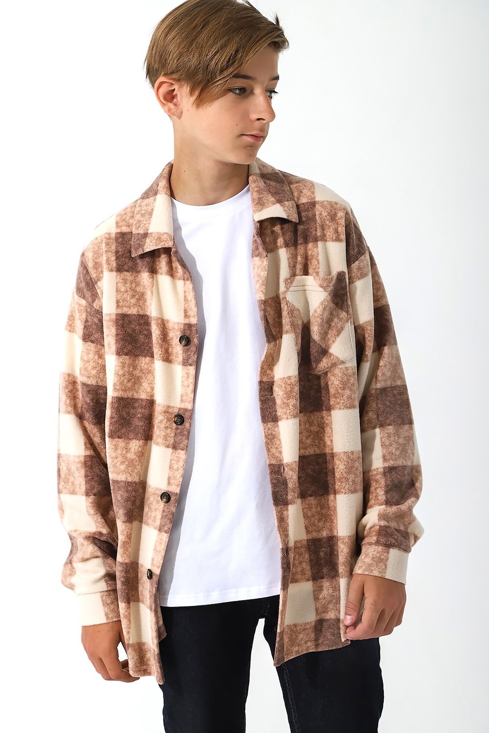 Толстовка мальчик Рубашка Гамбит-2 Виотекс БЕЖЕВЫЙ