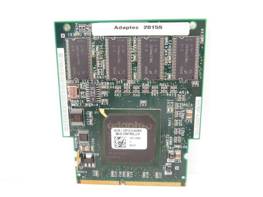Контроллер Adaptec (Spec.connector) OEM-U320, RAID 0,1,01,5, 0channel, для EMRL m/board, 48Mb 2079600