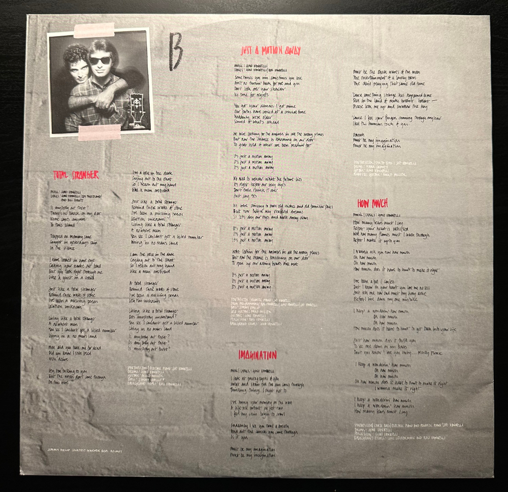 Gino Vannelli - Black Cars (Германия 1984г.)