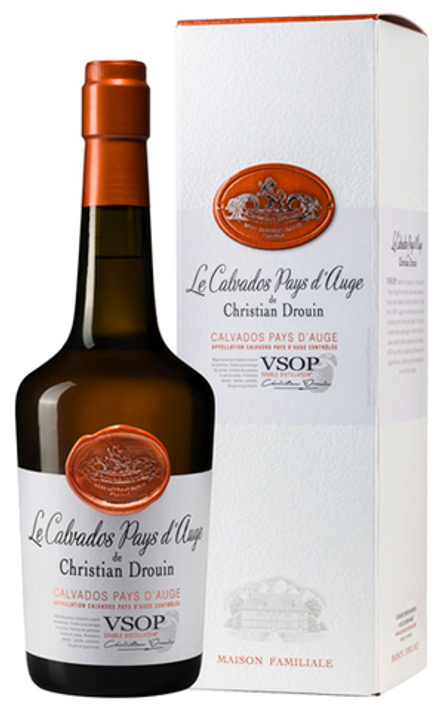Кальвадос Christian Drouin Calvados Pays d`Auge VSOP п/уп, 0.7 л