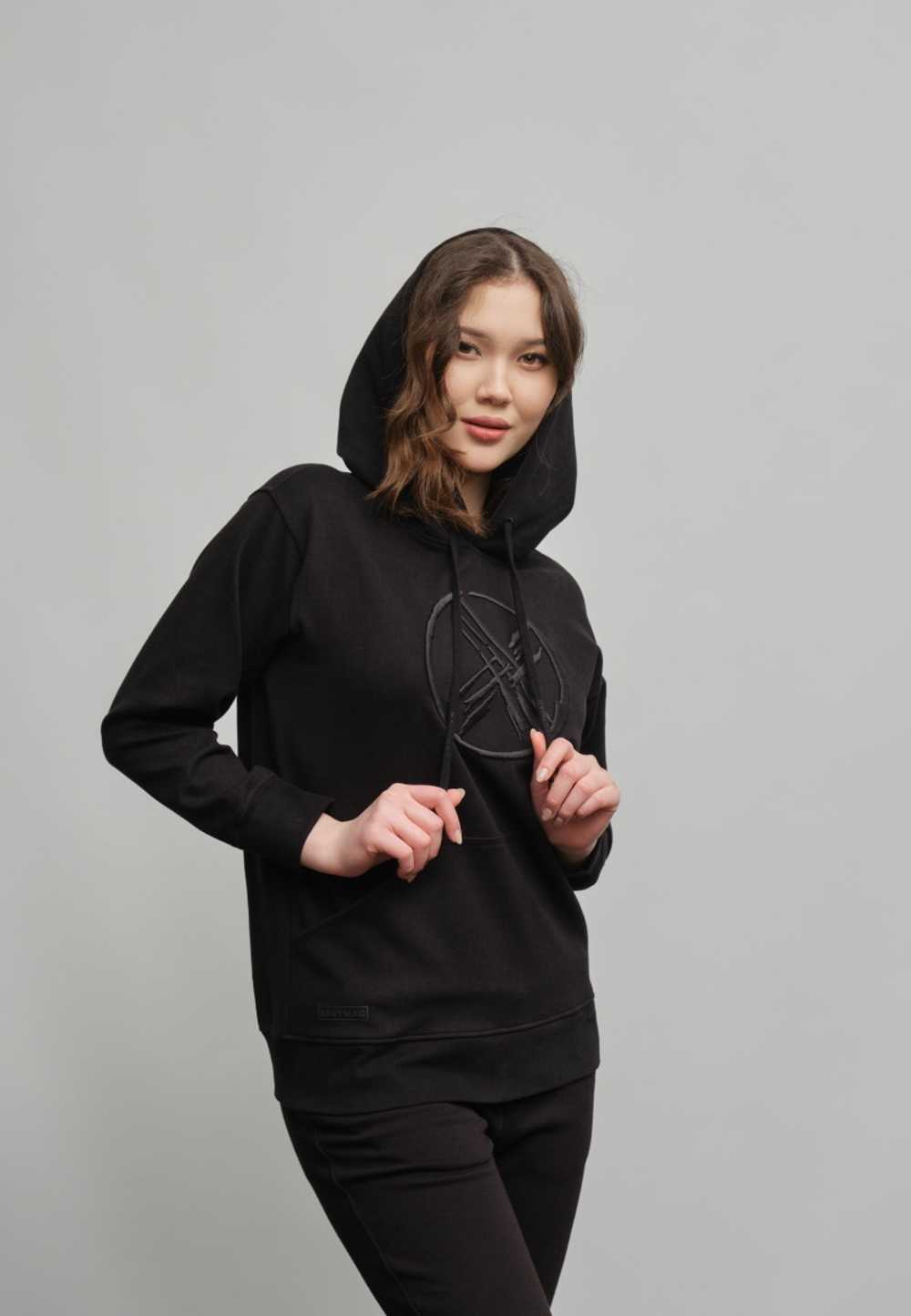 Худи SHANYRAQ BLACK/BLACK