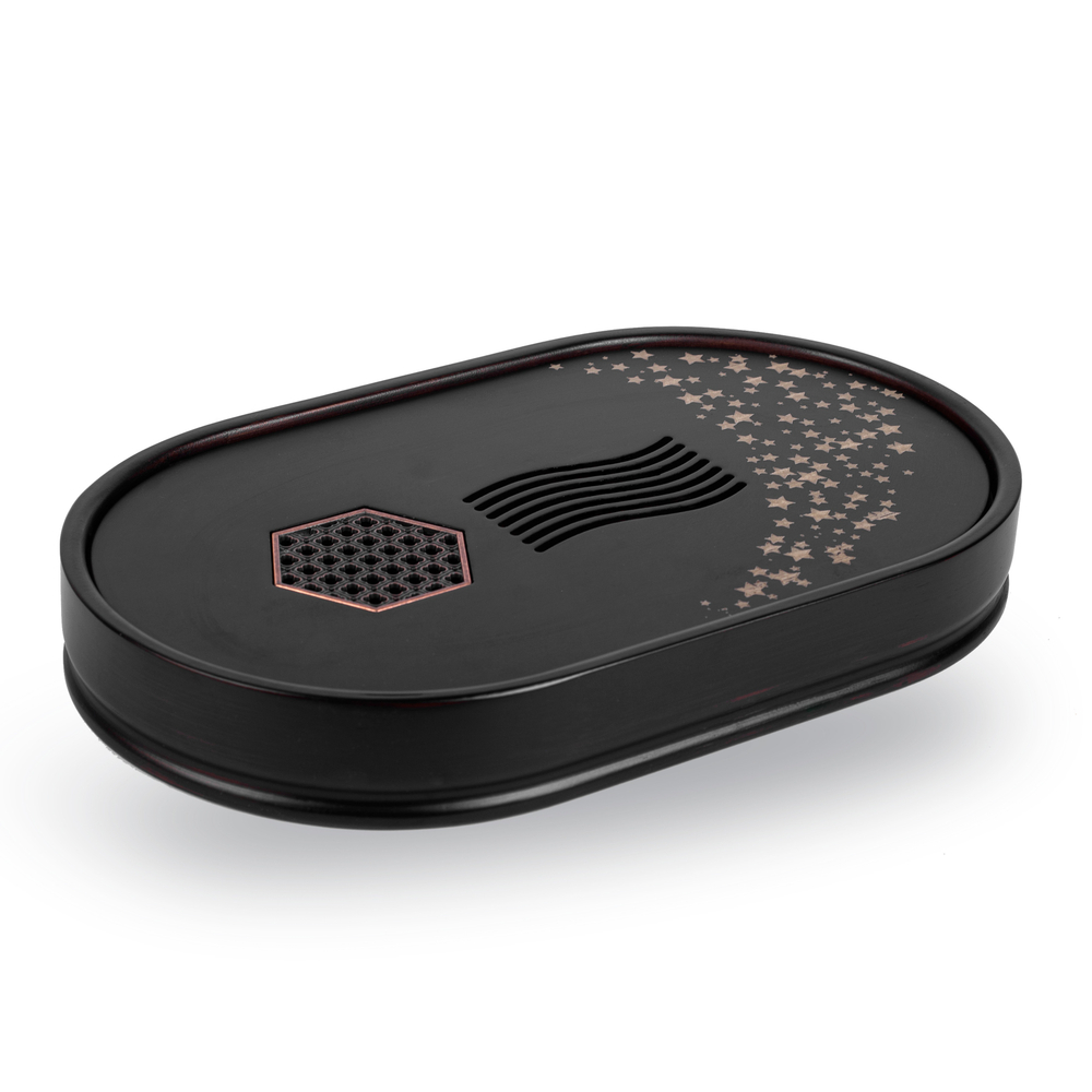 315015.2 Чабань ГРЕЦКИЙ ОРЕХ "Море и звёзды" d=30см, бамбук