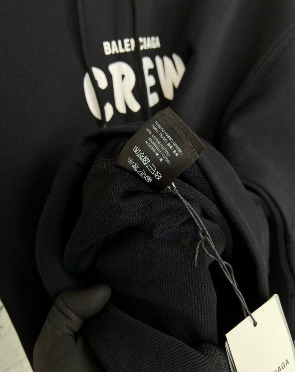 Худи Balenciaga Crew Oversize премиум