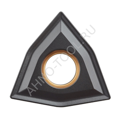 Пластина твердосплавная ISO WNMG080404-KMA ACK20E AHNO по чугуну, получистовая