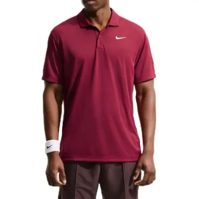 Теннисное поло Nike Court Dri-Fit Solid - team red/white