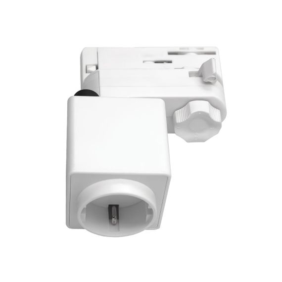 Адаптер для светильника с розеткой Shuko к треку 5030xx-R/5040xx-(F)/(R) Lightstar Quattro 594006-WSA