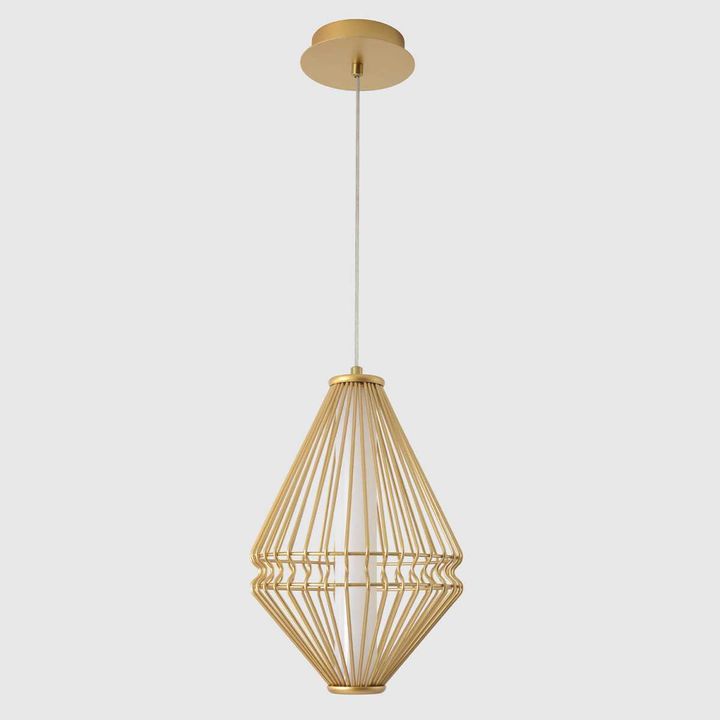Подвесной светильник Crystal Lux CUADRA SP18W LED GOLD
