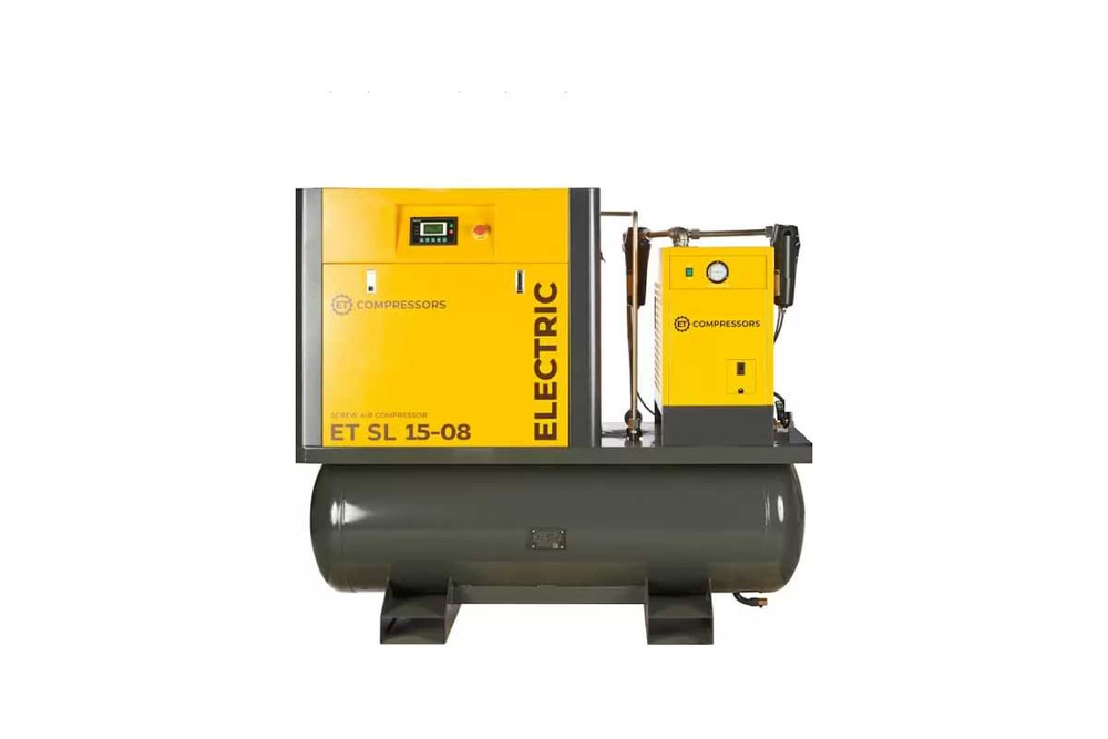 Компрессор винтовой с ресивером и осушителем ET SL 15-08-410 ES (IP55)