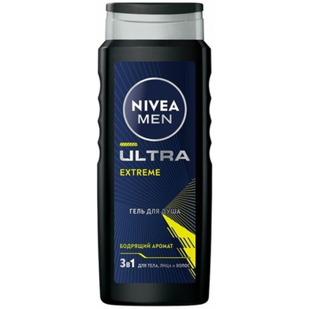 Гель для душа Nivea Men Ultra Extreme 500 мл