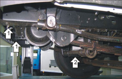 Защита стальная 2 мм Р Hyundai HD 72 ЗР (02667;25706 MOTODOR.20903