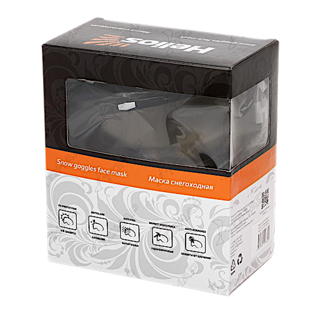 Маска снегоходная Helios Snowmobile goggles HS-MT-003-2