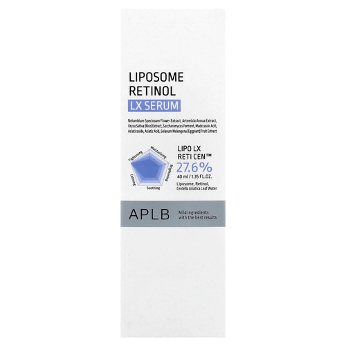 APLB, Липосомальная сыворотка с ретинолом LX, 40 мл (1,35 жидк. Унции)