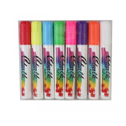 Набор Меловых Маркеров Fat&Skinny - 8шт (10мм)