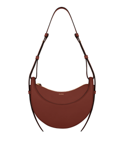 POLENE СУМКА NUMERO DIX, КРАСНОВАТО-КОРИЧНЕВЫЙ