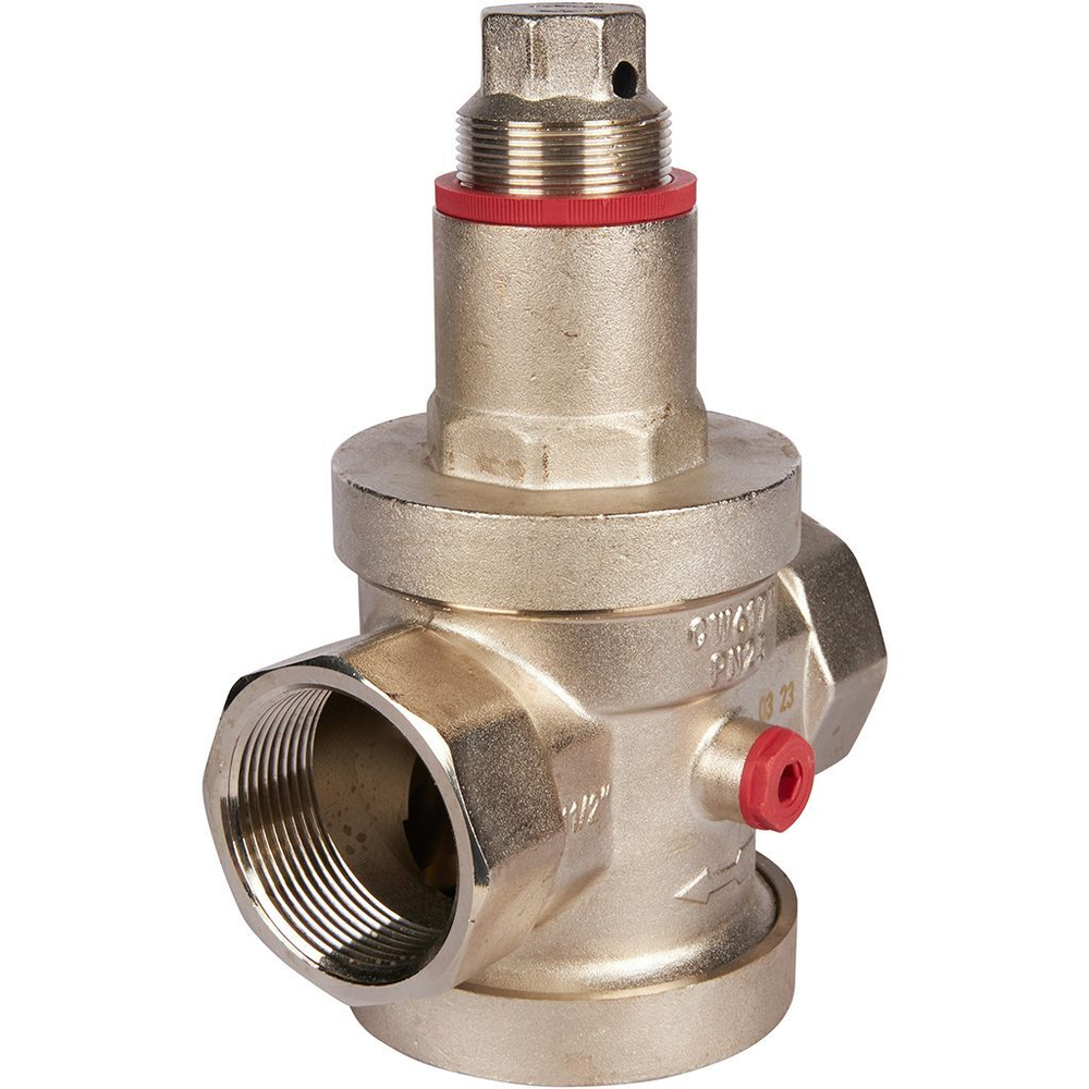 ROMMER Редуктор давления PN25 1 1/2" (с выходом под манометр 1/4")