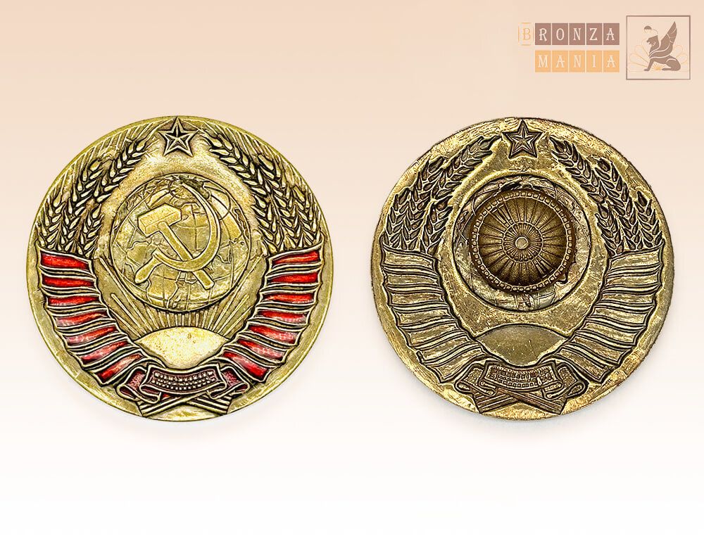 значок Герб СССР большой