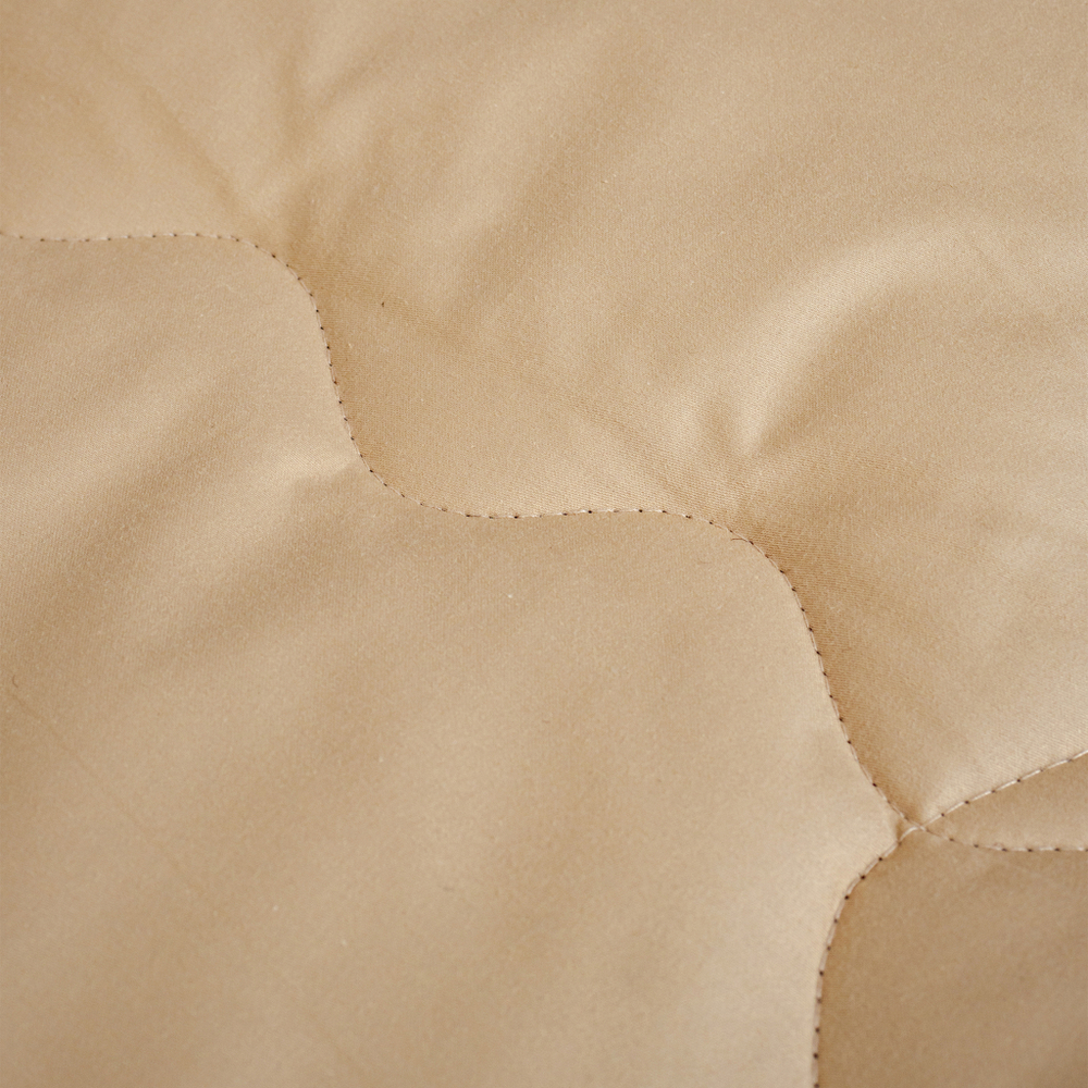 Одеяло ЛЕЖЕБОКА Монголия 172х205 из шерсти монгольского верблюда всесезонное, 3973-172