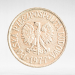 Poland, 20 Groszy, 1977, VF