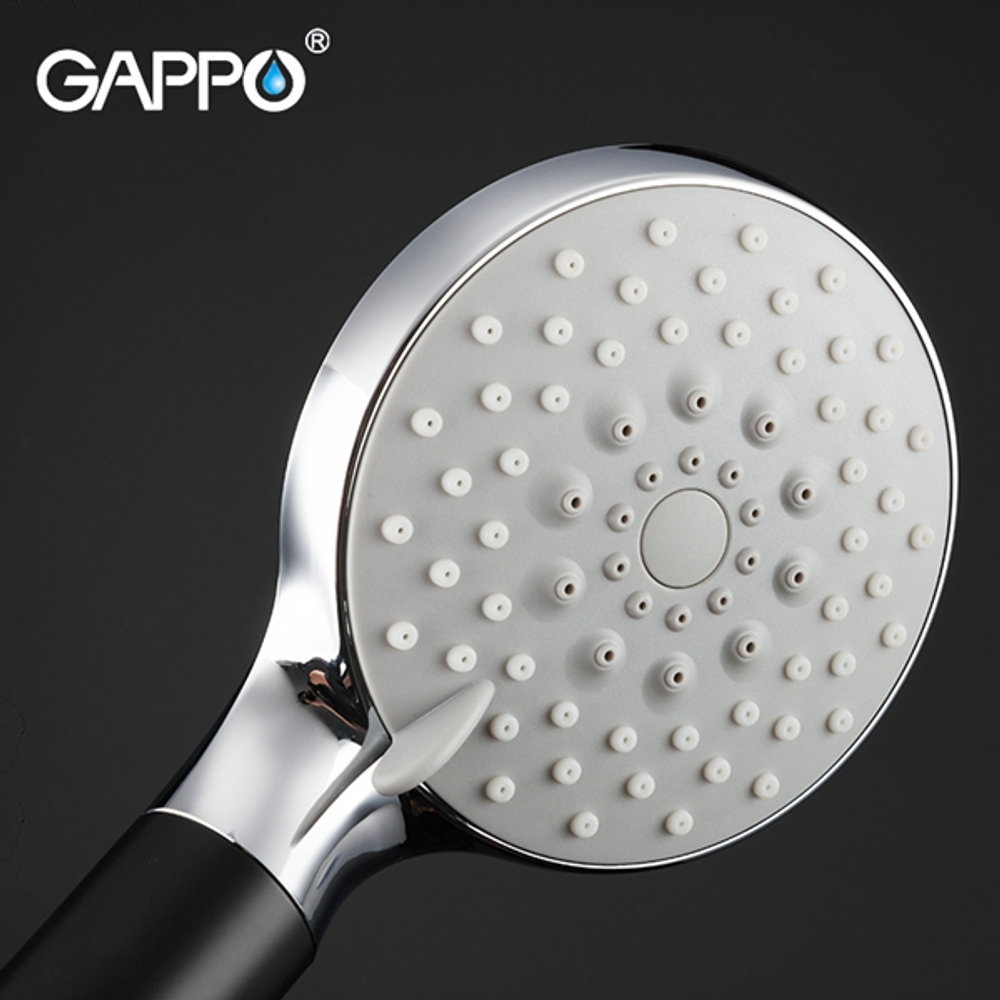 Смеситель для ванны GAPPO чёрный G3281