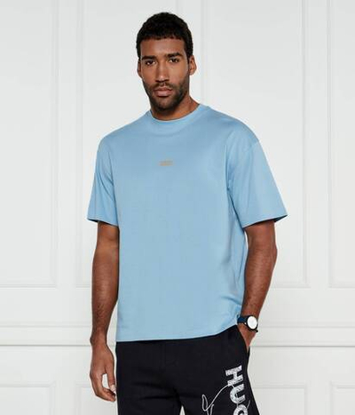 Футболка Nalono Hugo Blue - голубой(50509776)