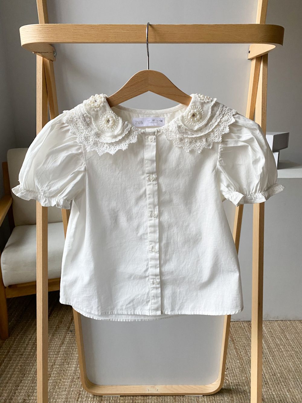 Хлопковая блуза Zara, 122