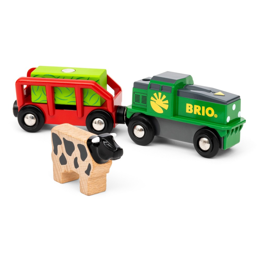 Brio - Поезда и Транспорт Свиней на батарейках 36018