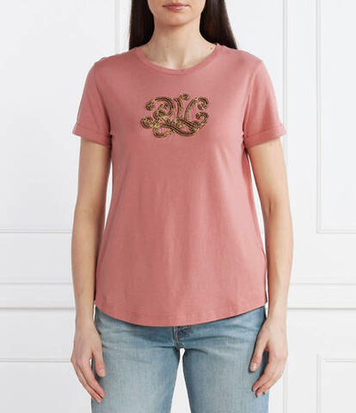 Футболка HAILLY LAUREN RALPH LAUREN - розовый(200925919)