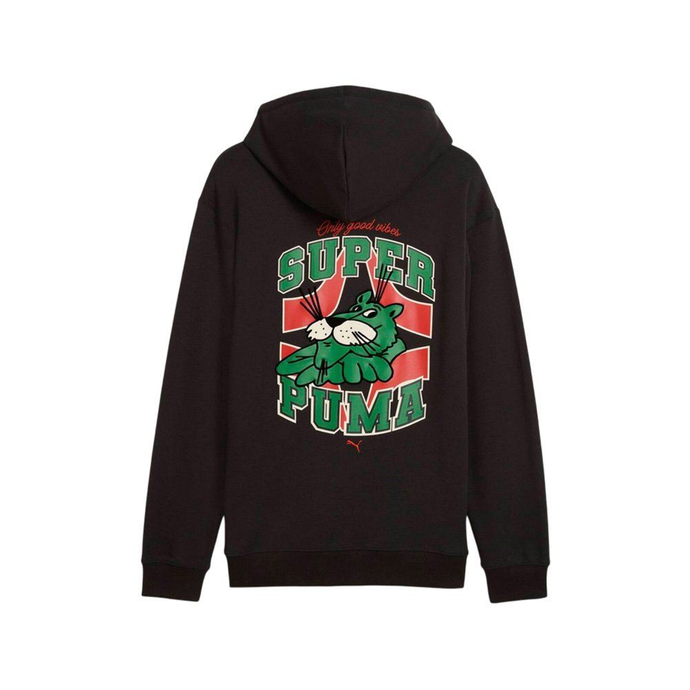 Баскетбольная толстовка Puma Graphics Black Sweatshirt