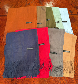 Палантин /голубой