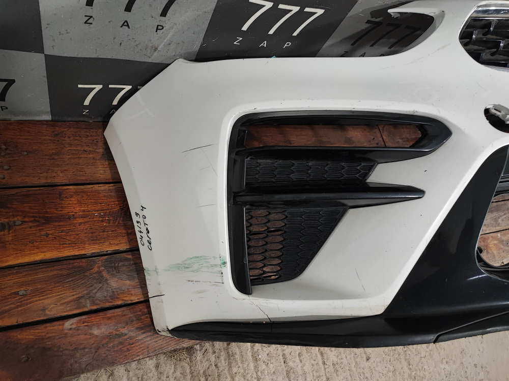 Бампер передний в сборе Kia Cerato 4 (BD) 18-21 Б/У Оригинал 86511M6000