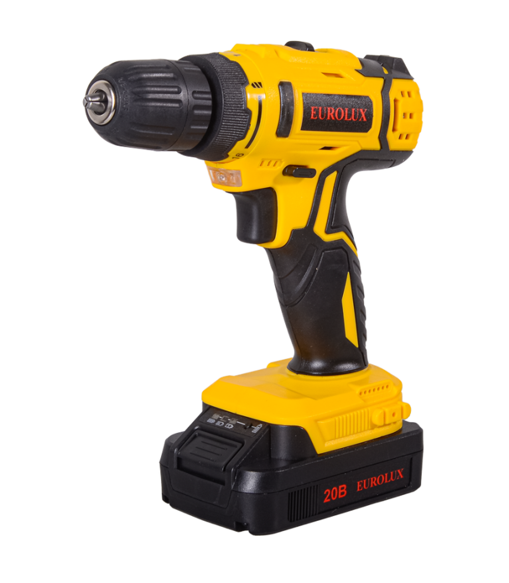 Дрель-шуруповерт Eurolux ДА-20/2Li