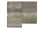 Тротуарная плитка Braer Старый город Венусбергер, Color Mix Туман, 40 мм