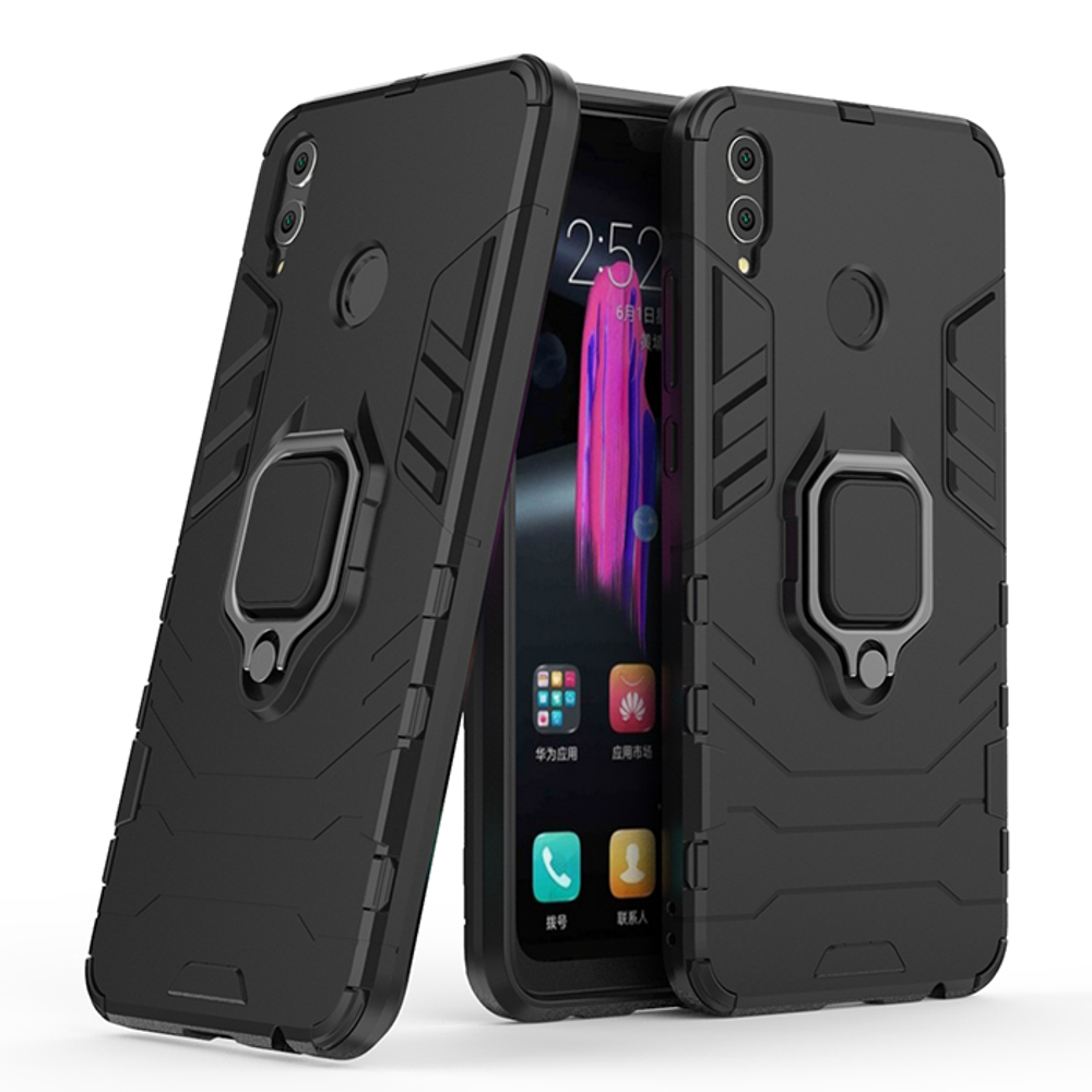 Противоударный чехол с кольцом Panther Case для Huawei Honor 8X