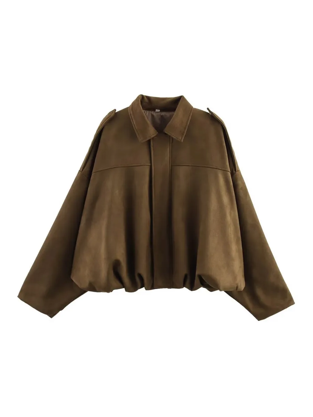 Куртка-бомбер замшевый