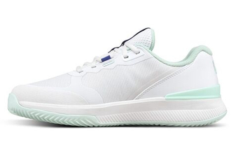 Женские Кроссовки теннисные Wilson Intrigue Pro Clay - white/bay/skipper blue