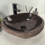 Раковина из речного камня RS-65111 49*40*15 0857
