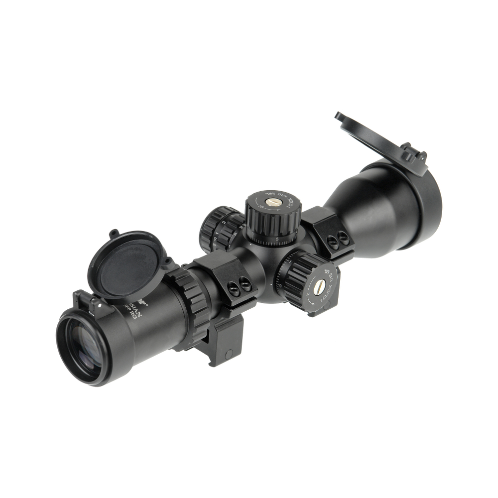 Прицел оптический Veber Black Russian 3-12x42 SF FFP RG - фото 5