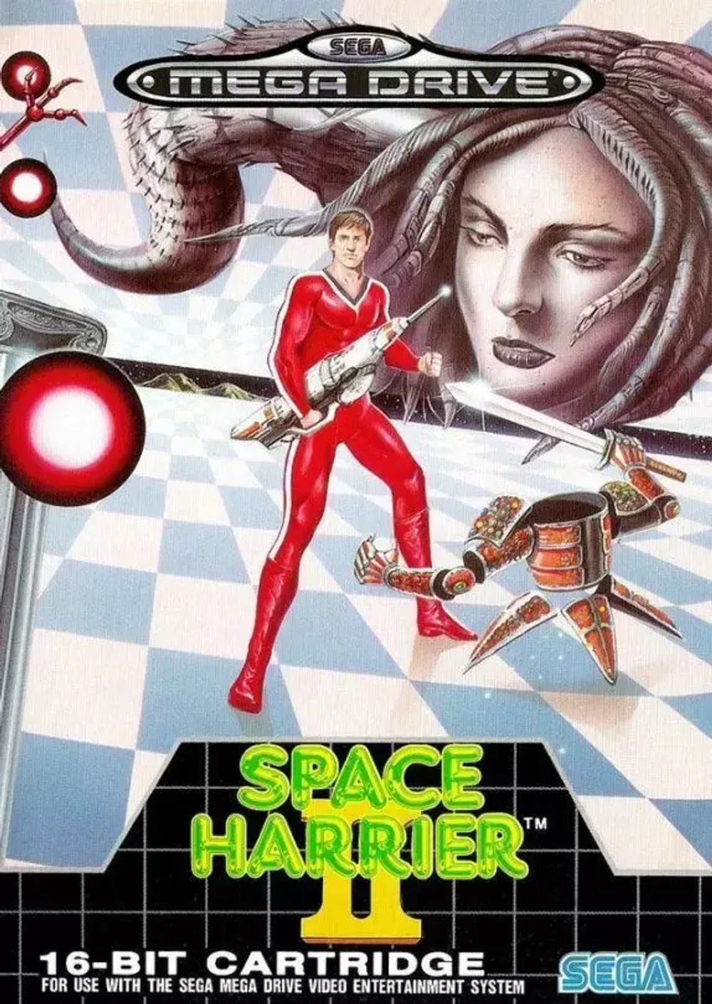 Картридж Space Harrier II (Sega Mega Drive)