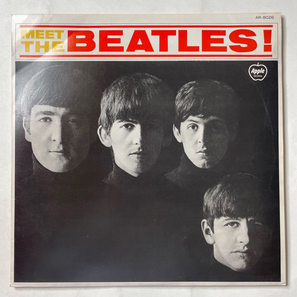 Винтажная виниловая пластинка LP Meet The Beatles (Japan 1973) (No Obi) All My Loving