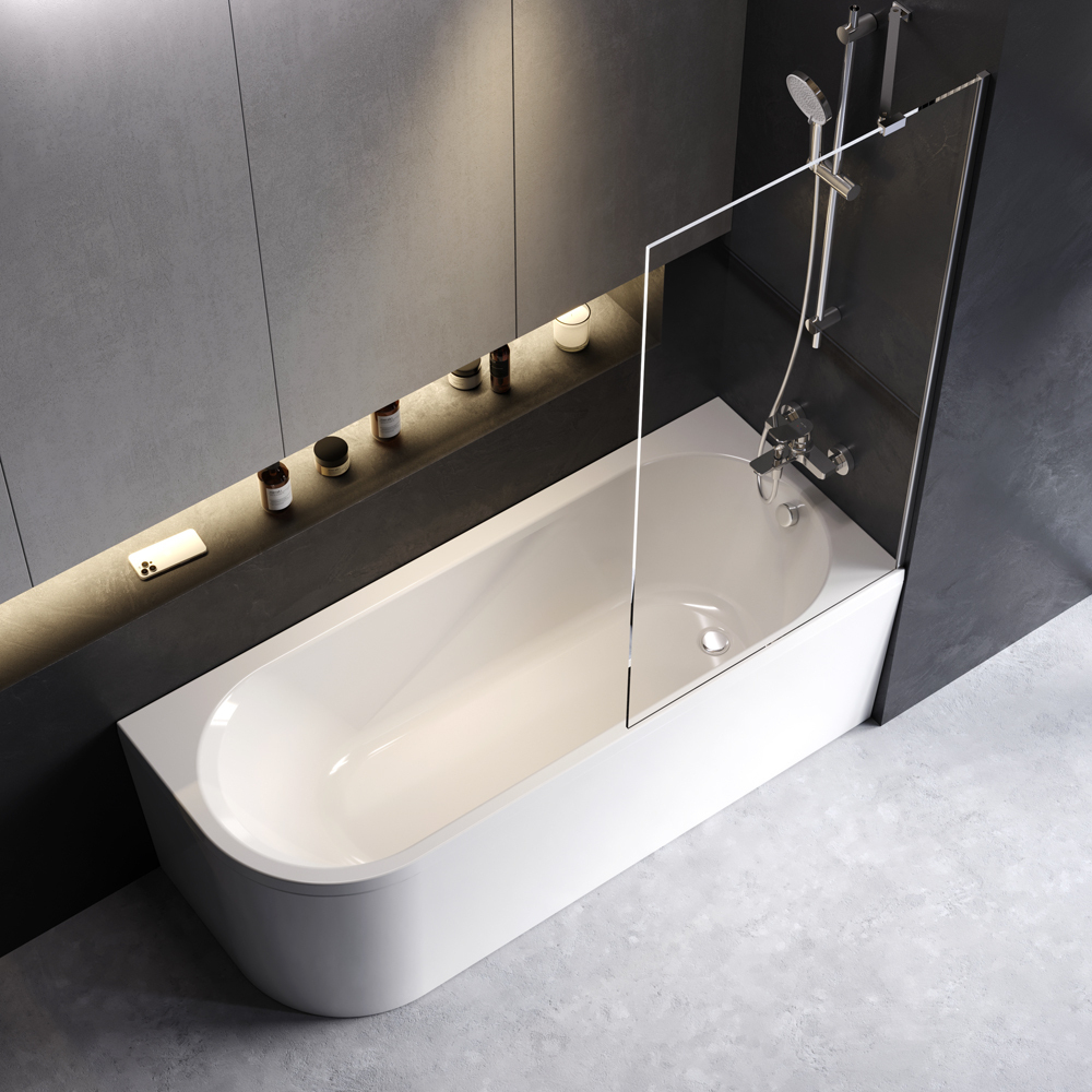 Ванна акриловая угловая правосторонняя, 170x70 см AM.PM X-Joy W94A-170R70W-A