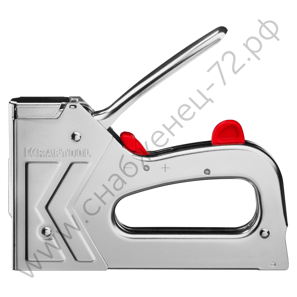 KRAFTOOL HARD-53 тип 53 (A/10/JT21) 23GA(6-16мм)/300/500, стальной рессорный степлер (3180)