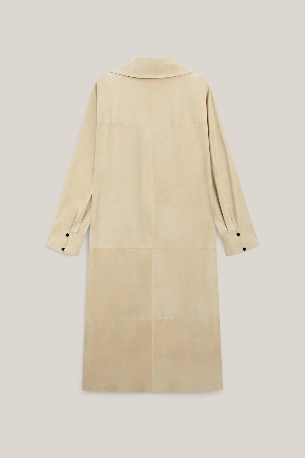 Massimo Dutti Платье-туника - Limited Edition, бежевый