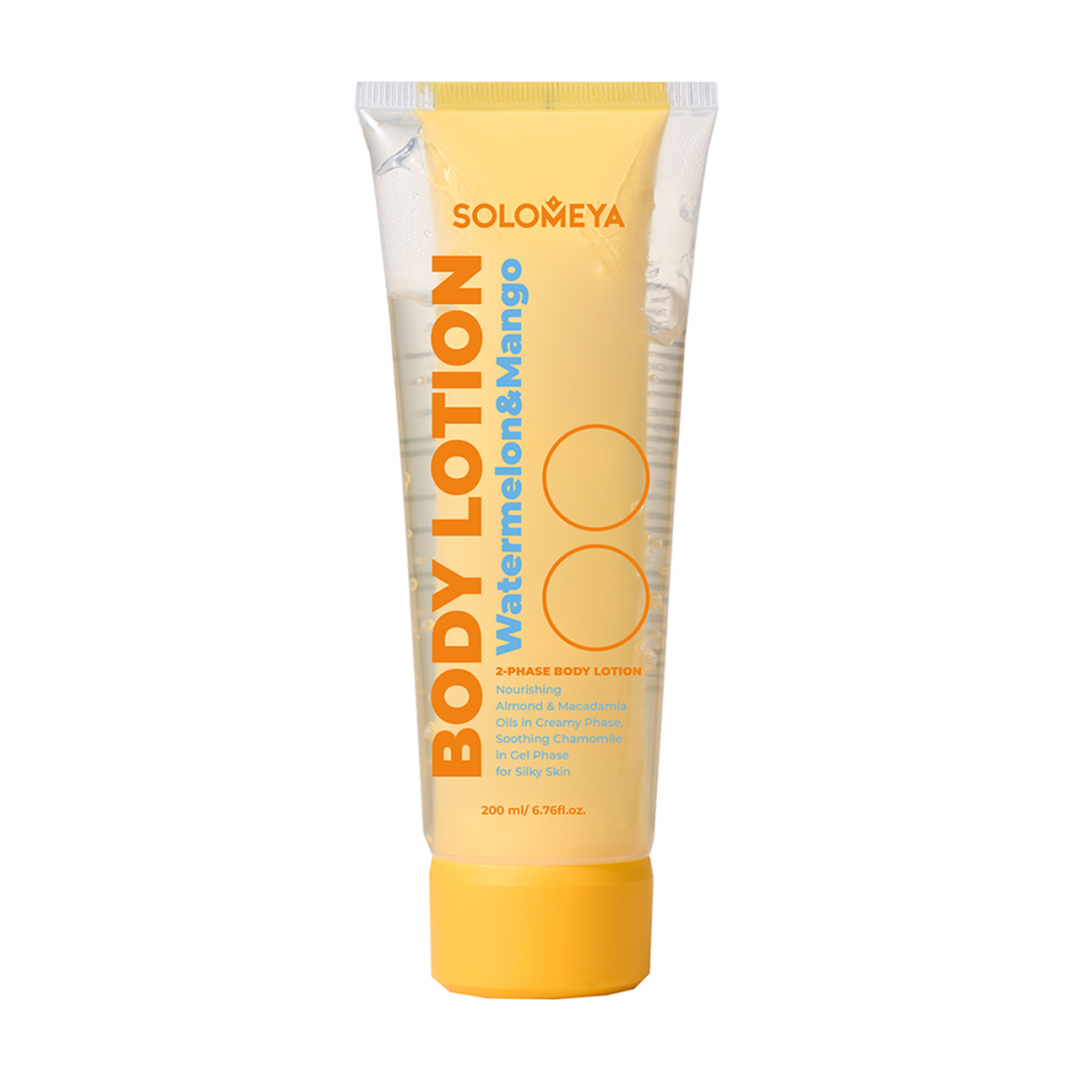 Solomeya Лосьон для тела двойной АРБУЗ И МАНГО Dual-Phase Body Lotion Watermelon&Mango 200 мл
