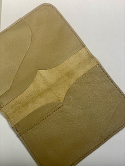 Обложка для паспорта фисташковая