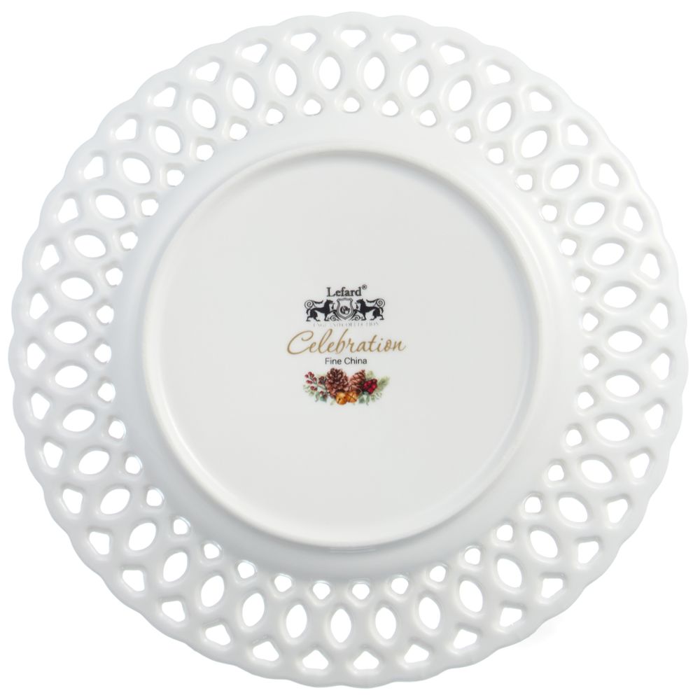 НАБОР ТАРЕЛОК ЗАКУСОЧНЫХ LEFARD "CELEBRATION" 20,5 СМ (КОР=18НАБ.)