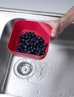 Дуршлаг square ss17 красный