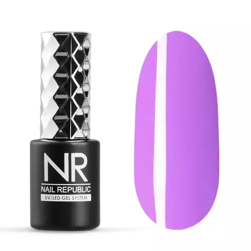 Nail Republic Гель-лак 161 Гелиотроповый, 10 мл