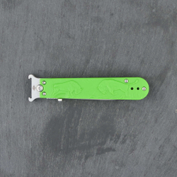 Нож складной Перемен Зубры зеленый