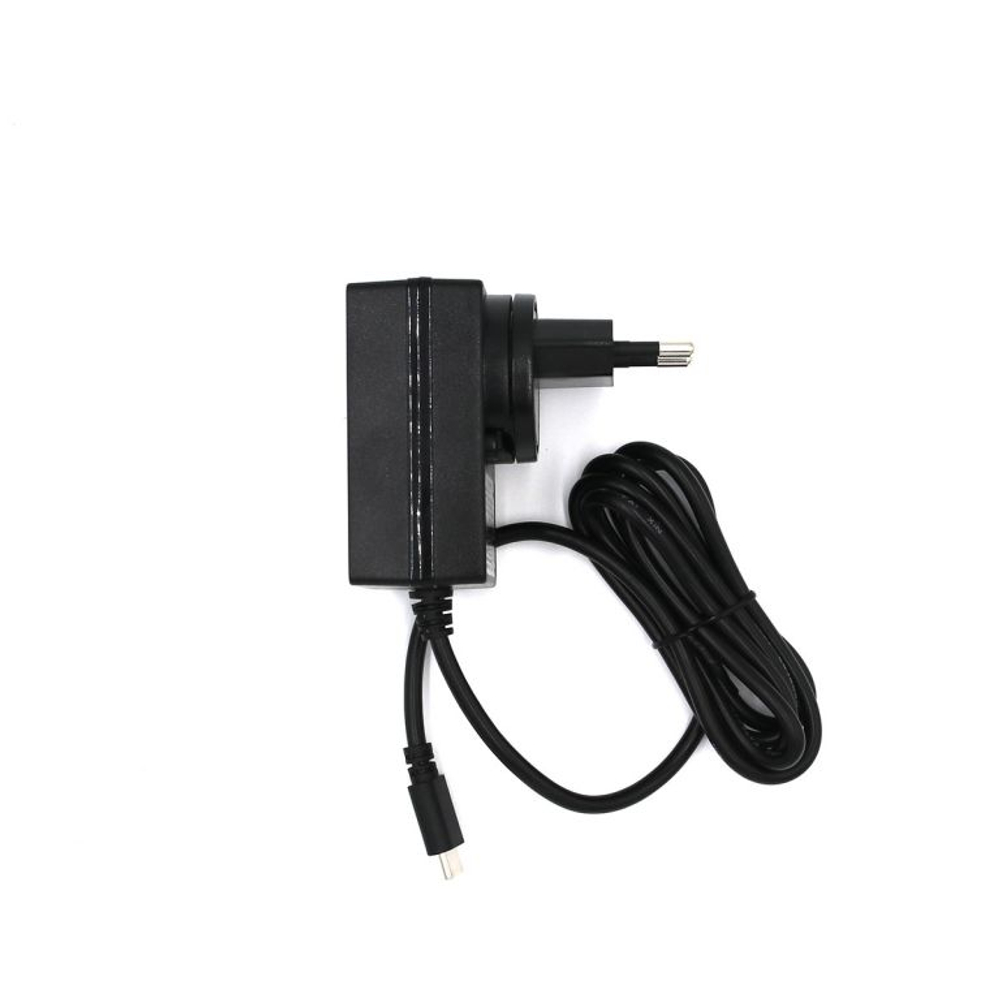 Блок питания 27 Вт с кабелем USB type-C для Raspberry PI 5 чёрный
